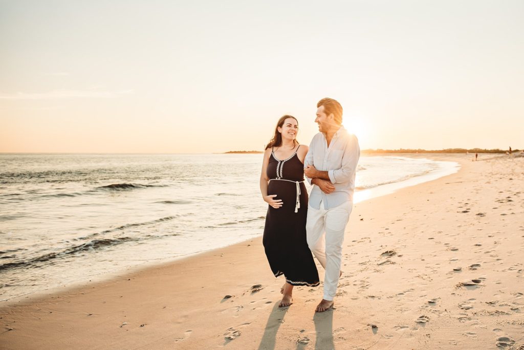 sea isle beach maternity photos